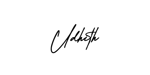 Make a short Udhith signature style. Manage your documents anywhere anytime using AmerikaSignatureDemo-Regular. Create and add eSignatures, submit forms, share and send files easily. Udhith signature style 3 images and pictures png