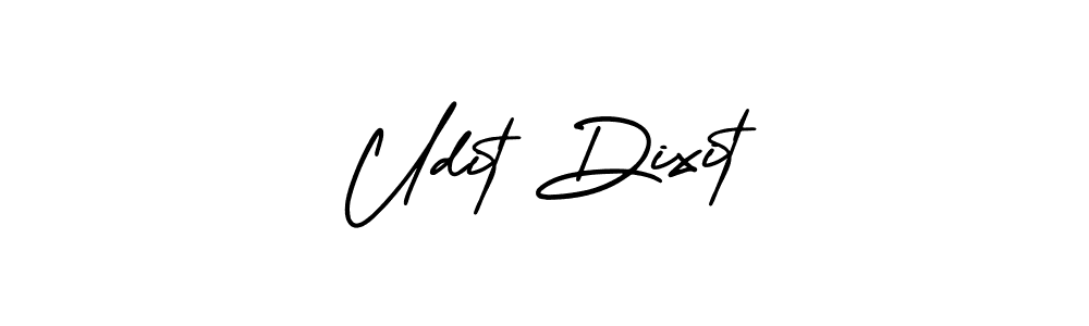 It looks lik you need a new signature style for name Udit Dixit. Design unique handwritten (AmerikaSignatureDemo-Regular) signature with our free signature maker in just a few clicks. Udit Dixit signature style 3 images and pictures png