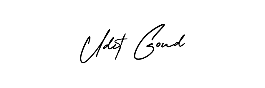 Similarly AmerikaSignatureDemo-Regular is the best handwritten signature design. Signature creator online .You can use it as an online autograph creator for name Udit Goud. Udit Goud signature style 3 images and pictures png