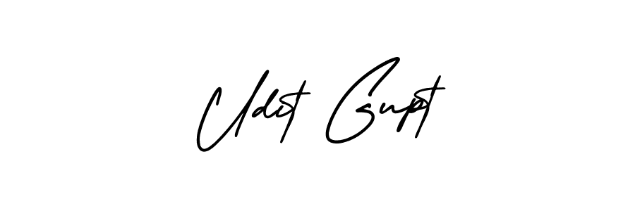 How to Draw Udit Gupt signature style? AmerikaSignatureDemo-Regular is a latest design signature styles for name Udit Gupt. Udit Gupt signature style 3 images and pictures png