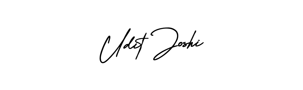How to make Udit Joshi signature? AmerikaSignatureDemo-Regular is a professional autograph style. Create handwritten signature for Udit Joshi name. Udit Joshi signature style 3 images and pictures png