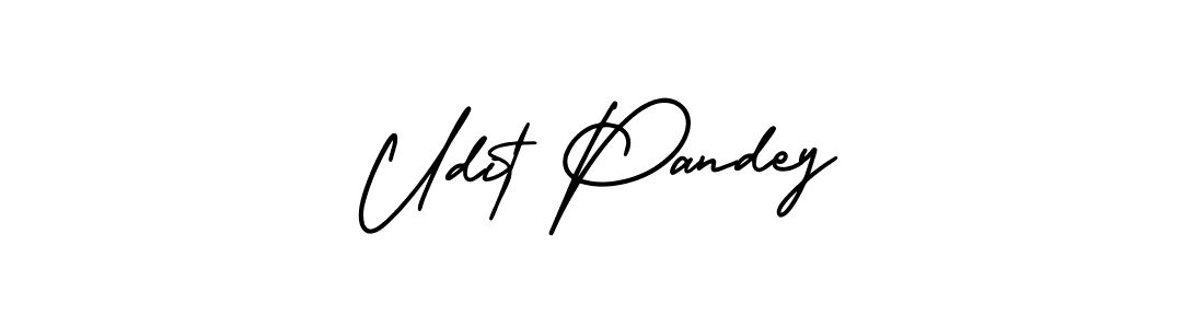 Best and Professional Signature Style for Udit Pandey. AmerikaSignatureDemo-Regular Best Signature Style Collection. Udit Pandey signature style 3 images and pictures png