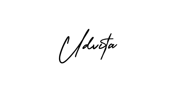 Once you've used our free online signature maker to create your best signature AmerikaSignatureDemo-Regular style, it's time to enjoy all of the benefits that Udvita name signing documents. Udvita signature style 3 images and pictures png