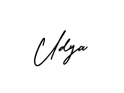 Best and Professional Signature Style for Udya. AmerikaSignatureDemo-Regular Best Signature Style Collection. Udya signature style 3 images and pictures png