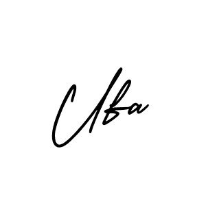 Design your own signature with our free online signature maker. With this signature software, you can create a handwritten (AmerikaSignatureDemo-Regular) signature for name Ufa. Ufa signature style 3 images and pictures png