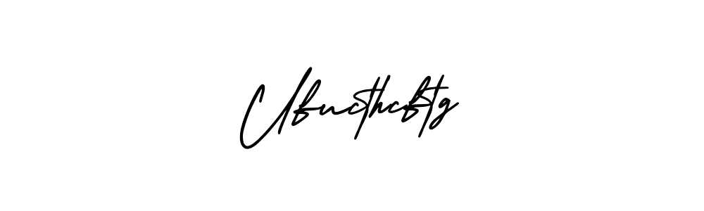 You should practise on your own different ways (AmerikaSignatureDemo-Regular) to write your name (Ufucthcftg) in signature. don't let someone else do it for you. Ufucthcftg signature style 3 images and pictures png