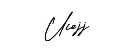 This is the best signature style for the Uizjj name. Also you like these signature font (AmerikaSignatureDemo-Regular). Mix name signature. Uizjj signature style 3 images and pictures png