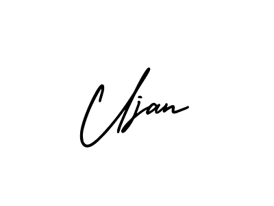 You can use this online signature creator to create a handwritten signature for the name Ujan. This is the best online autograph maker. Ujan signature style 3 images and pictures png