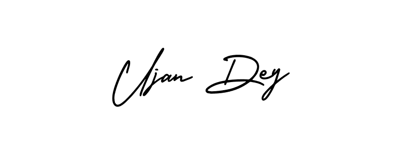 Make a beautiful signature design for name Ujan Dey. Use this online signature maker to create a handwritten signature for free. Ujan Dey signature style 3 images and pictures png