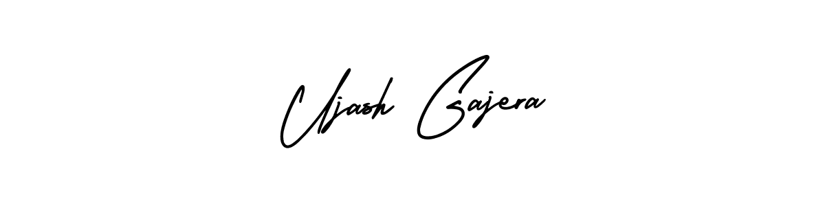 Check out images of Autograph of Ujash Gajera name. Actor Ujash Gajera Signature Style. AmerikaSignatureDemo-Regular is a professional sign style online. Ujash Gajera signature style 3 images and pictures png