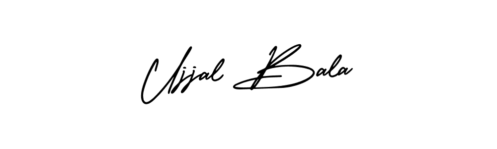 How to make Ujjal Bala signature? AmerikaSignatureDemo-Regular is a professional autograph style. Create handwritten signature for Ujjal Bala name. Ujjal Bala signature style 3 images and pictures png