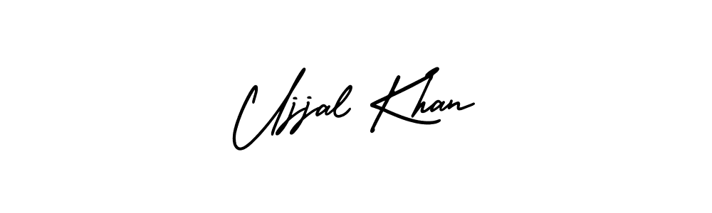 Also You can easily find your signature by using the search form. We will create Ujjal Khan name handwritten signature images for you free of cost using AmerikaSignatureDemo-Regular sign style. Ujjal Khan signature style 3 images and pictures png