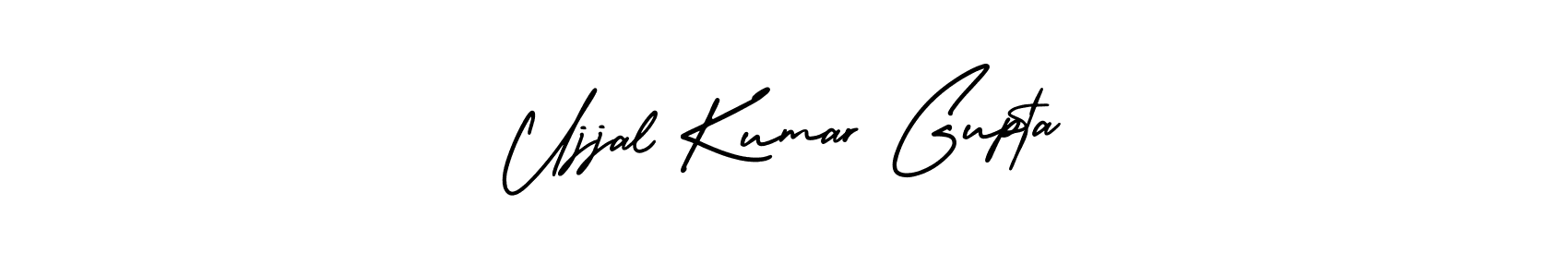 It looks lik you need a new signature style for name Ujjal Kumar Gupta. Design unique handwritten (AmerikaSignatureDemo-Regular) signature with our free signature maker in just a few clicks. Ujjal Kumar Gupta signature style 3 images and pictures png