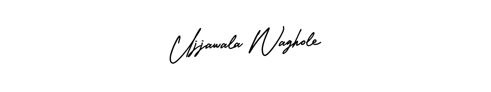 You can use this online signature creator to create a handwritten signature for the name Ujjawala Waghole. This is the best online autograph maker. Ujjawala Waghole signature style 3 images and pictures png