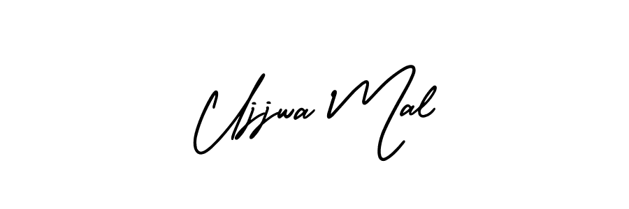 Use a signature maker to create a handwritten signature online. With this signature software, you can design (AmerikaSignatureDemo-Regular) your own signature for name Ujjwa Mal. Ujjwa Mal signature style 3 images and pictures png