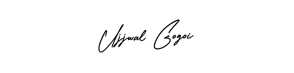 You can use this online signature creator to create a handwritten signature for the name Ujjwal Gogoi. This is the best online autograph maker. Ujjwal Gogoi signature style 3 images and pictures png