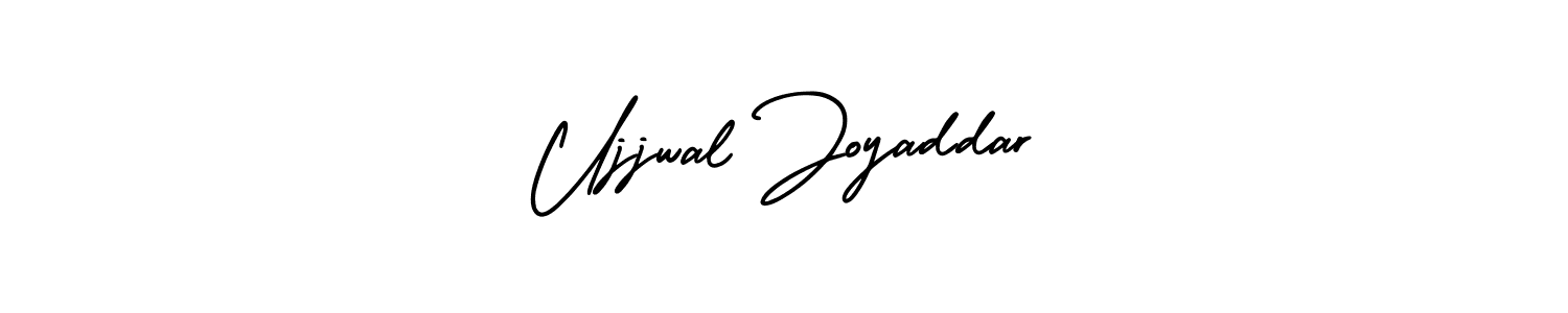 Similarly AmerikaSignatureDemo-Regular is the best handwritten signature design. Signature creator online .You can use it as an online autograph creator for name Ujjwal Joyaddar. Ujjwal Joyaddar signature style 3 images and pictures png