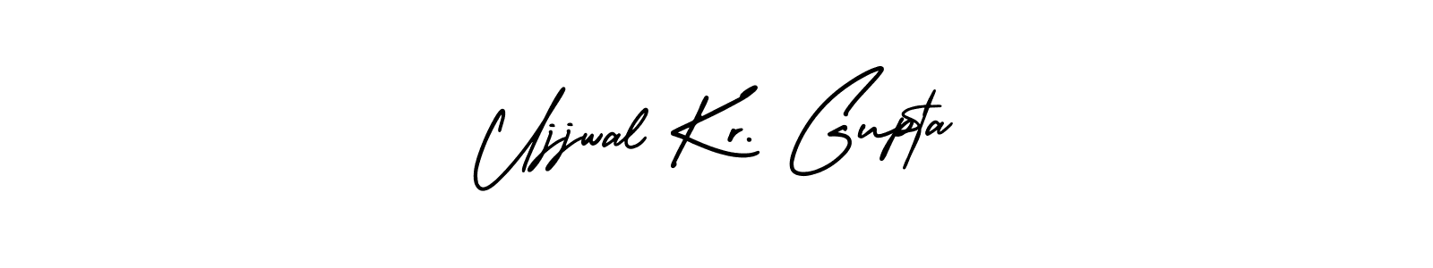 Make a beautiful signature design for name Ujjwal Kr. Gupta. Use this online signature maker to create a handwritten signature for free. Ujjwal Kr. Gupta signature style 3 images and pictures png