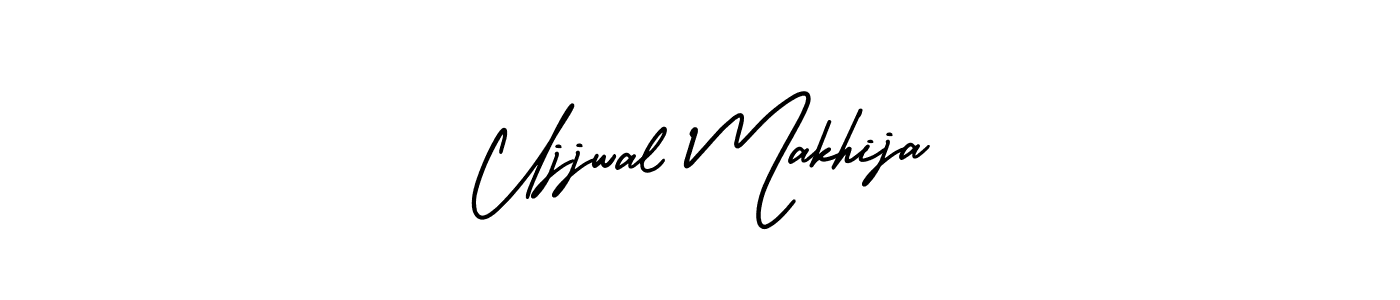 Also You can easily find your signature by using the search form. We will create Ujjwal Makhija name handwritten signature images for you free of cost using AmerikaSignatureDemo-Regular sign style. Ujjwal Makhija signature style 3 images and pictures png