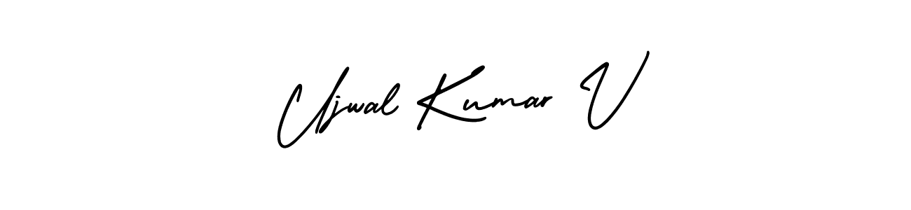 Here are the top 10 professional signature styles for the name Ujwal Kumar V. These are the best autograph styles you can use for your name. Ujwal Kumar V signature style 3 images and pictures png
