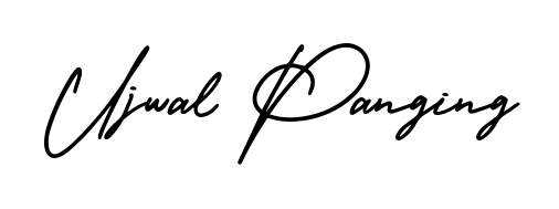 Check out images of Autograph of Ujwal Panging name. Actor Ujwal Panging Signature Style. AmerikaSignatureDemo-Regular is a professional sign style online. Ujwal Panging signature style 3 images and pictures png