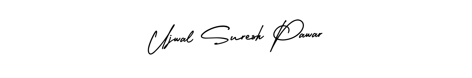 Use a signature maker to create a handwritten signature online. With this signature software, you can design (AmerikaSignatureDemo-Regular) your own signature for name Ujwal Suresh Pawar. Ujwal Suresh Pawar signature style 3 images and pictures png