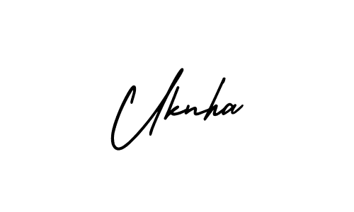 Create a beautiful signature design for name Uknha. With this signature (AmerikaSignatureDemo-Regular) fonts, you can make a handwritten signature for free. Uknha signature style 3 images and pictures png