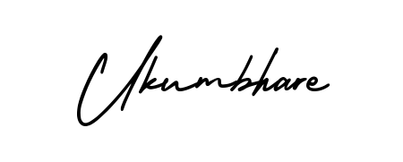 Also You can easily find your signature by using the search form. We will create Ukumbhare name handwritten signature images for you free of cost using AmerikaSignatureDemo-Regular sign style. Ukumbhare signature style 3 images and pictures png