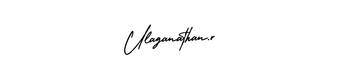 Make a beautiful signature design for name Ulaganathan.r. Use this online signature maker to create a handwritten signature for free. Ulaganathan.r signature style 3 images and pictures png