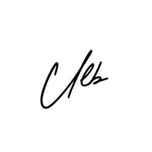 Make a beautiful signature design for name Ulb. With this signature (AmerikaSignatureDemo-Regular) style, you can create a handwritten signature for free. Ulb signature style 3 images and pictures png