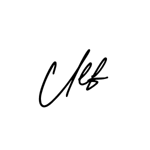 The best way (AmerikaSignatureDemo-Regular) to make a short signature is to pick only two or three words in your name. The name Ulf include a total of six letters. For converting this name. Ulf signature style 3 images and pictures png