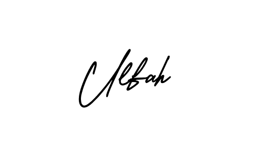 Here are the top 10 professional signature styles for the name Ulfah. These are the best autograph styles you can use for your name. Ulfah signature style 3 images and pictures png