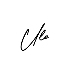 Make a beautiful signature design for name Ulz. With this signature (AmerikaSignatureDemo-Regular) style, you can create a handwritten signature for free. Ulz signature style 3 images and pictures png