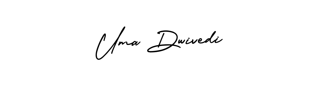 Also You can easily find your signature by using the search form. We will create Uma Dwivedi name handwritten signature images for you free of cost using AmerikaSignatureDemo-Regular sign style. Uma Dwivedi signature style 3 images and pictures png