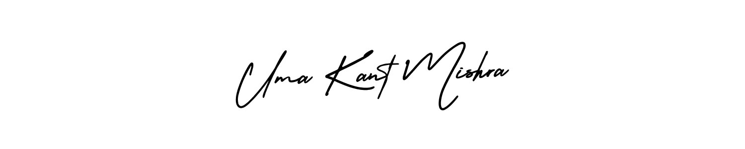 Make a beautiful signature design for name Uma Kant Mishra. Use this online signature maker to create a handwritten signature for free. Uma Kant Mishra signature style 3 images and pictures png