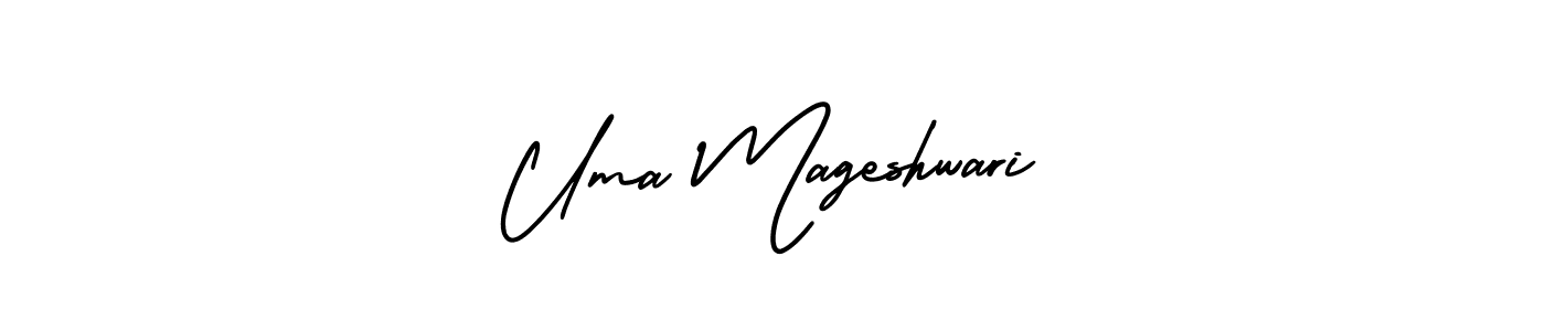 Make a beautiful signature design for name Uma Mageshwari. Use this online signature maker to create a handwritten signature for free. Uma Mageshwari signature style 3 images and pictures png