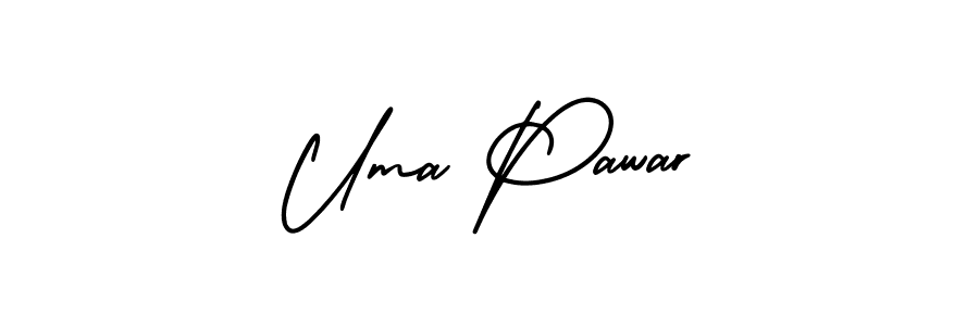 if you are searching for the best signature style for your name Uma Pawar. so please give up your signature search. here we have designed multiple signature styles  using AmerikaSignatureDemo-Regular. Uma Pawar signature style 3 images and pictures png