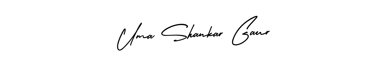 Use a signature maker to create a handwritten signature online. With this signature software, you can design (AmerikaSignatureDemo-Regular) your own signature for name Uma Shankar Gaur. Uma Shankar Gaur signature style 3 images and pictures png