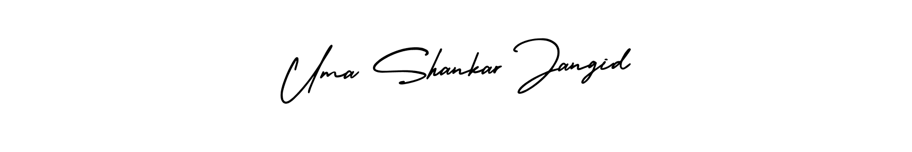 Make a beautiful signature design for name Uma Shankar Jangid. Use this online signature maker to create a handwritten signature for free. Uma Shankar Jangid signature style 3 images and pictures png
