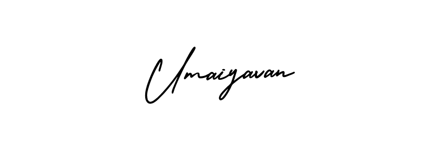 How to make Umaiyavan signature? AmerikaSignatureDemo-Regular is a professional autograph style. Create handwritten signature for Umaiyavan name. Umaiyavan signature style 3 images and pictures png