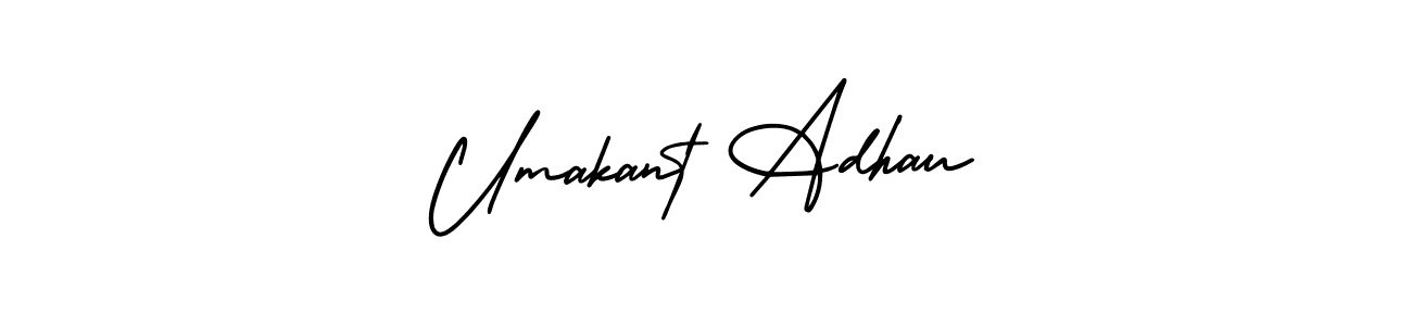 Best and Professional Signature Style for Umakant Adhau. AmerikaSignatureDemo-Regular Best Signature Style Collection. Umakant Adhau signature style 3 images and pictures png