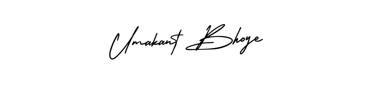 Also we have Umakant Bhoye name is the best signature style. Create professional handwritten signature collection using AmerikaSignatureDemo-Regular autograph style. Umakant Bhoye signature style 3 images and pictures png