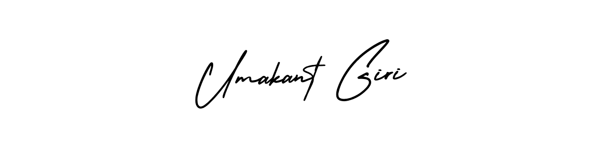 Also we have Umakant Giri name is the best signature style. Create professional handwritten signature collection using AmerikaSignatureDemo-Regular autograph style. Umakant Giri signature style 3 images and pictures png