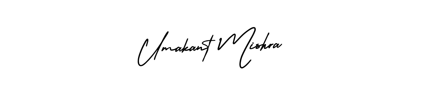 It looks lik you need a new signature style for name Umakant Mishra. Design unique handwritten (AmerikaSignatureDemo-Regular) signature with our free signature maker in just a few clicks. Umakant Mishra signature style 3 images and pictures png