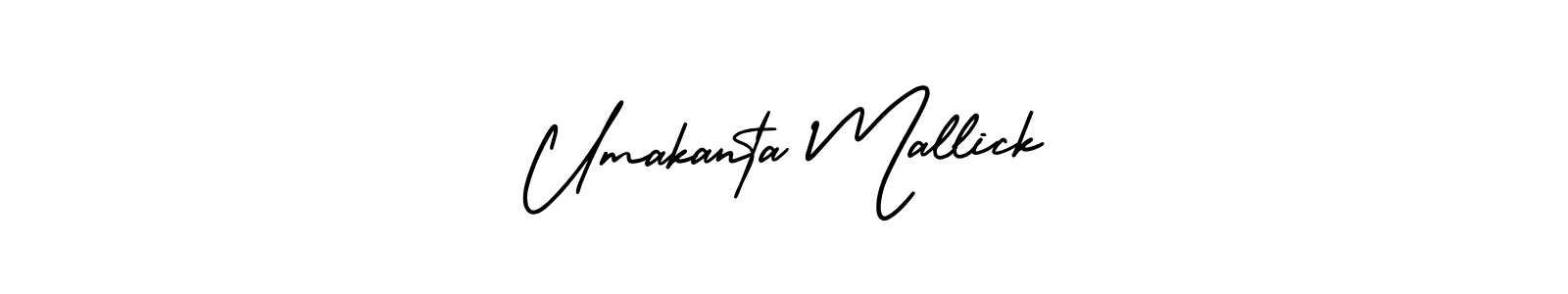 if you are searching for the best signature style for your name Umakanta Mallick. so please give up your signature search. here we have designed multiple signature styles  using AmerikaSignatureDemo-Regular. Umakanta Mallick signature style 3 images and pictures png