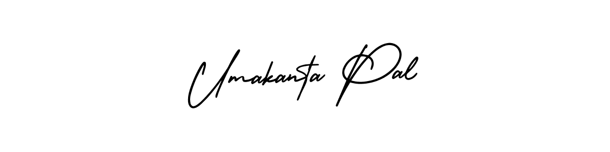 Create a beautiful signature design for name Umakanta Pal. With this signature (AmerikaSignatureDemo-Regular) fonts, you can make a handwritten signature for free. Umakanta Pal signature style 3 images and pictures png