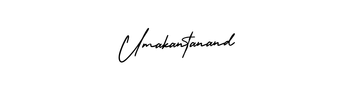 Create a beautiful signature design for name Umakantanand. With this signature (AmerikaSignatureDemo-Regular) fonts, you can make a handwritten signature for free. Umakantanand signature style 3 images and pictures png