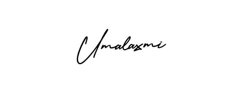 Also You can easily find your signature by using the search form. We will create Umalaxmi name handwritten signature images for you free of cost using AmerikaSignatureDemo-Regular sign style. Umalaxmi signature style 3 images and pictures png