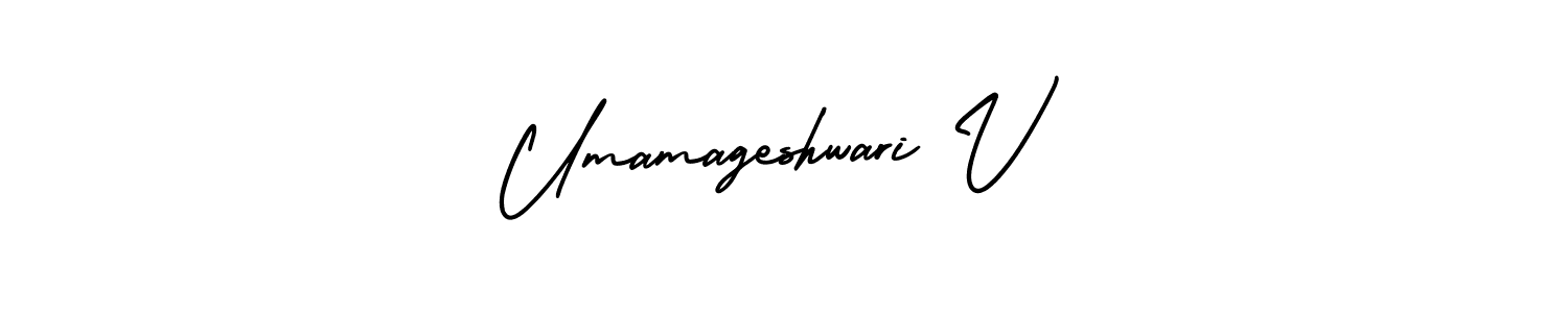 Once you've used our free online signature maker to create your best signature AmerikaSignatureDemo-Regular style, it's time to enjoy all of the benefits that Umamageshwari V name signing documents. Umamageshwari V signature style 3 images and pictures png