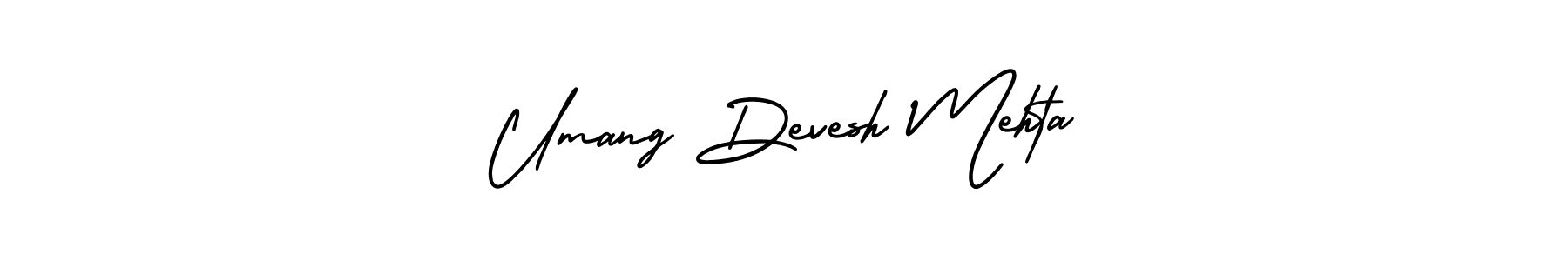 if you are searching for the best signature style for your name Umang Devesh Mehta. so please give up your signature search. here we have designed multiple signature styles  using AmerikaSignatureDemo-Regular. Umang Devesh Mehta signature style 3 images and pictures png